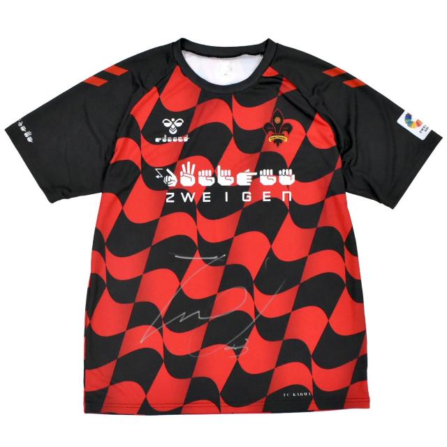 #23 四宮 悠成選手 直筆サイン入り ツエーゲン金沢 手話シャツ < レジャー/スポーツ #23 四宮 悠成選手 直筆サイン入り ツエーゲン金沢 手話シャツ < レジャー/スポーツの