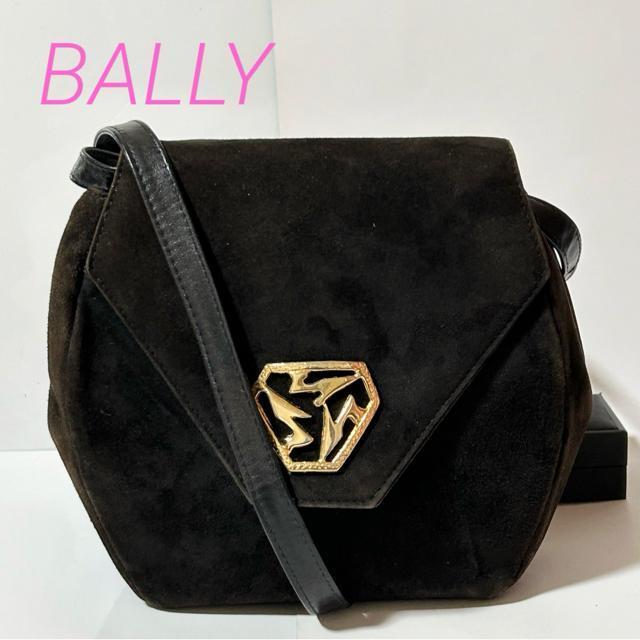 BALLY �o���[ ���B���e�[�W �X�G�[�h ���U�[ �V�����_�[�o�b�O �u���b�N �S�[���h����  �� �u�����h�� 