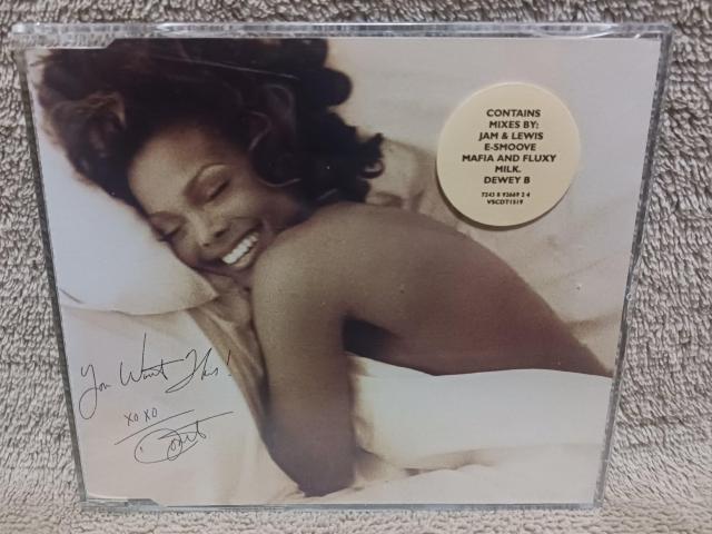 Janet Jackson �W���l�b�g�E�W���N�\���^You Want This�^�A���Ձ^CD�V���O���^Jam & Lewis  �� CD/DVD/�r�f�I�� 