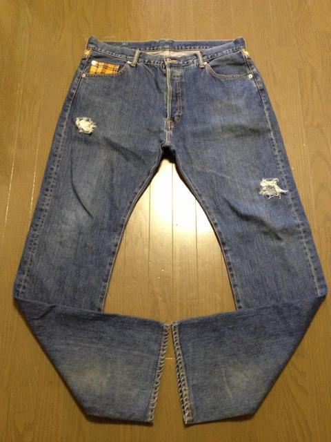 《SWAGGER》穴あき加工 デニム ナイトレイド  フェノメノン マックダディー FAT VINTAGE ビンテージ ジーンズ < ブランド  《SWAGGER》穴あき加工 デニム ナイトレイド  フェノメノン マックダディー FAT VINTAGE ビンテージ ジーンズ < ブランドの