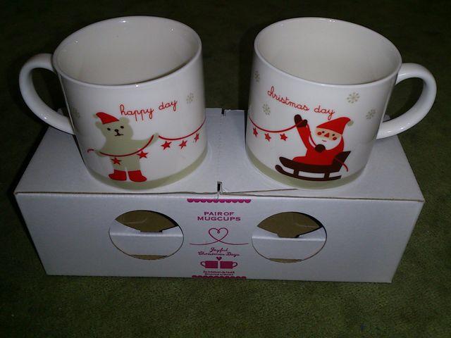 Yoka saji by DECOLE joyful Christmas days ペア マグカップ < インテリア/ライフ  Yoka saji by DECOLE joyful Christmas days ペア マグカップ  < インテリア/ライフの