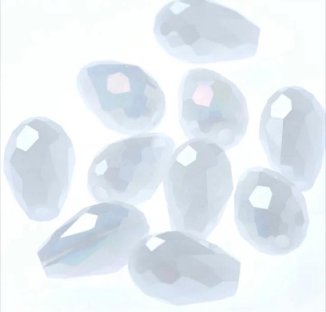 10個●しずく型 ガラスビーズ●オーロラパール ホワイト●ビーズ ビジュー●手作り ハンドメイド アクセサリー ピアス ネックレス < ペット/手芸/園芸 10個●しずく型 ガラスビーズ●オーロラパール ホワイト●ビーズ ビジュー●手作り ハンドメイド アクセサリー ピアス ネックレス < ペット/手芸/園芸の