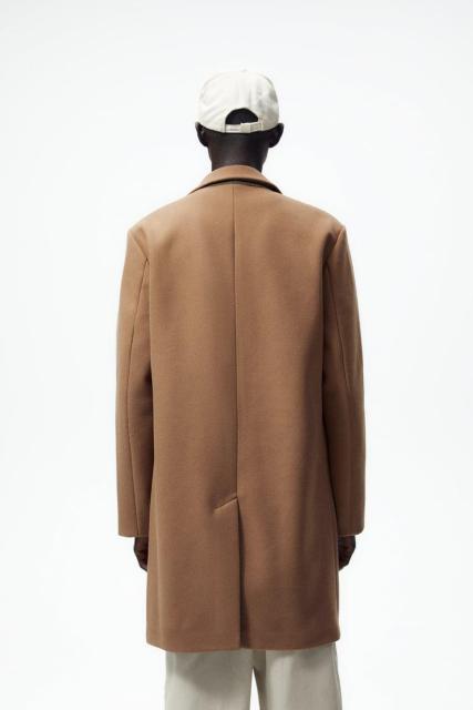 ☆ZARA ザラ コンフォート コート チェスターコート/メンズ/XS☆ゴールデンブラウン☆新品★新作モデル < ブランド ☆ZARA ザラ コンフォート コート チェスターコート/メンズ/XS☆ゴールデンブラウン☆新品★新作モデル < ブランドの