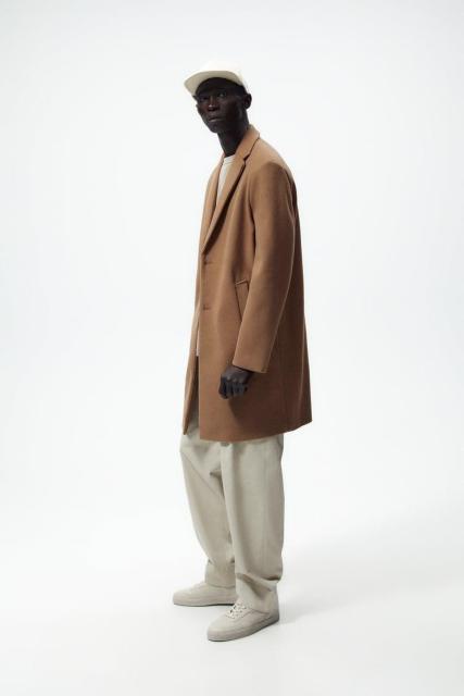 ☆ZARA ザラ コンフォート コート チェスターコート/メンズ/XS☆ゴールデンブラウン☆新品★新作モデル < ブランド ☆ZARA ザラ コンフォート コート チェスターコート/メンズ/XS☆ゴールデンブラウン☆新品★新作モデル < ブランドの