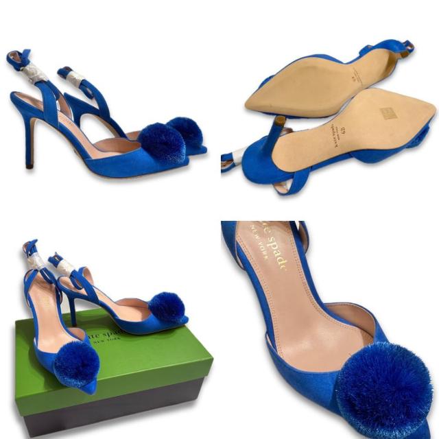 新品ケイトスペードkate spadeAmour Pomヒールパンプス# < ブランド 新品ケイトスペードkate spadeAmour Pomヒールパンプス# < ブランドの