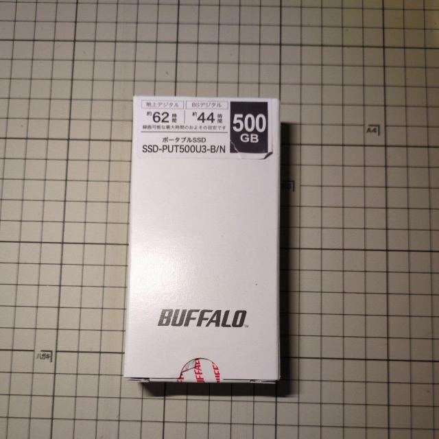 BUFFALO SSD-PUT500U3-B/N 500GB 