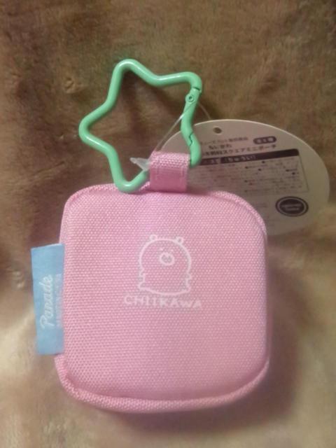 ■ちいかわ■カラビナつき刺繍スクエアミニポーチ■ < アニメ/コミック/キャラクター  ■ちいかわ■カラビナつき刺繍スクエアミニポーチ■ < アニメ/コミック/キャラクターの