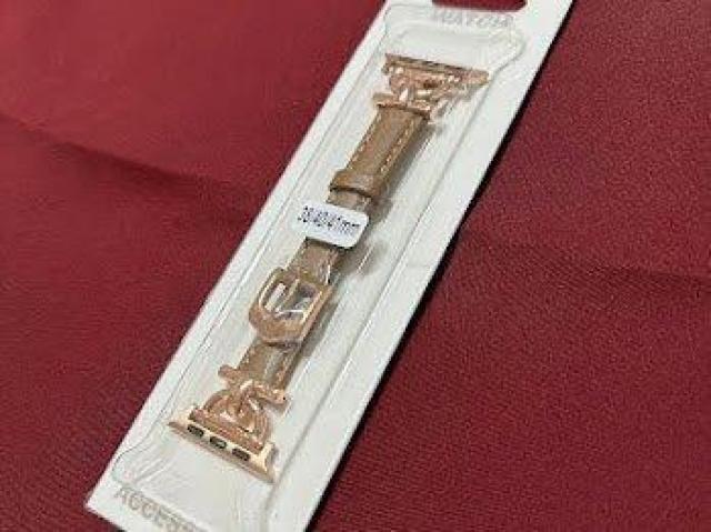 Apple Watch バンド 合皮 38/40/41mm ライトブラウン+ゴールド < 女性アクセサリー/時計 Apple Watch バンド 合皮 38/40/41mm ライトブラウン+ゴールド < 女性アクセサリー/時計の