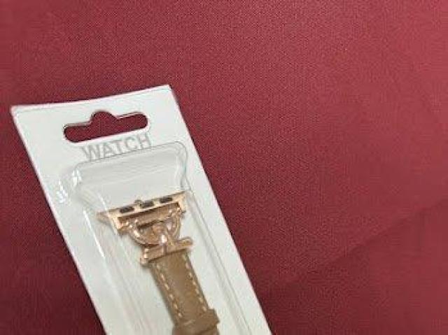 Apple Watch バンド 合皮 38/40/41mm ライトブラウン+ゴールド < 女性アクセサリー/時計 Apple Watch バンド 合皮 38/40/41mm ライトブラウン+ゴールド < 女性アクセサリー/時計の