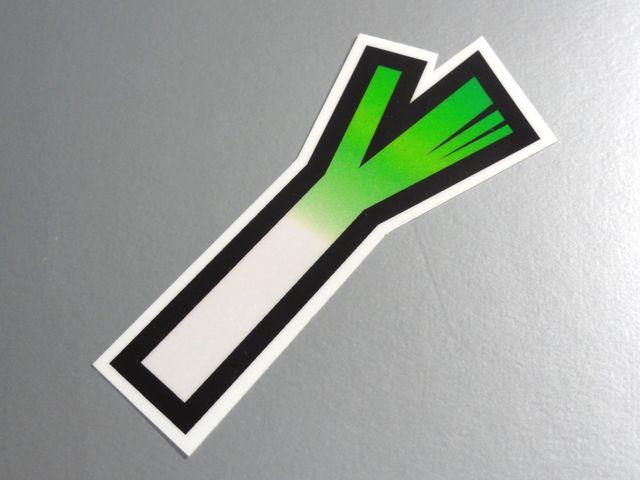 ▼ねぎ ステッカー(L)即買!●初音ミク 痛車シール ネギ < 自動車/バイク ▼ねぎ ステッカー(L)即買!●初音ミク 痛車シール ネギ < 自動車/バイク