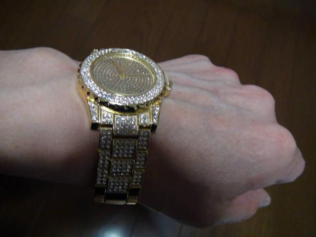 Lucaso メンズ 腕時計 豪華ジルコニア ダイヤモンド付き新品!。3 < 男性アクセサリー/時計 Lucaso メンズ 腕時計 豪華ジルコニア ダイヤモンド付き新品!。3 < 男性アクセサリー/時計の