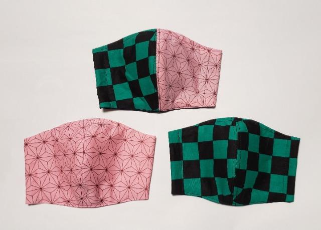S32 【限定】★ 鬼滅の刃 3枚set(*^^*)立体マスク ハンドメイド < 女性ファッション  S32 【限定】★ 鬼滅の刃 3枚set(*^^*)立体マスク ハンドメイド  < 女性ファッションの