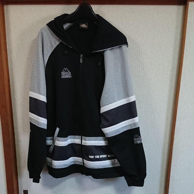カッパ●kappa☆ZIPパーカー★黒 < ブランド  カッパ●kappa☆ZIPパーカー★黒 < ブランドの