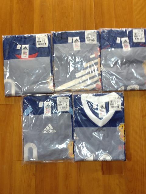 KIRIN当選品〇サッカー日本代表歴代ユニT 5枚セット Sサイズ〇adidas社製 非売品 < ホビー  KIRIN当選品〇サッカー日本代表歴代ユニT 5枚セット Sサイズ〇adidas社製 非売品 < ホビーの