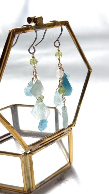 14kgf*トロレアイトのピアス*24009 < 女性アクセサリー/時計 14kgf*トロレアイトのピアス*24009 < 女性アクセサリー/時計の