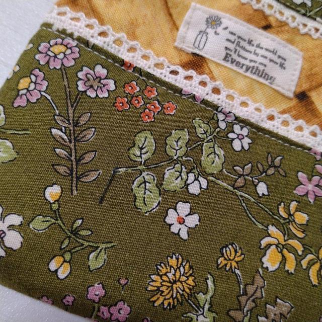 ★縦型★タンポポ★草花★ファスナーポーチ♪小物入れ < 女性ファッション  ★縦型★タンポポ★草花★ファスナーポーチ♪小物入れ < 女性ファッションの