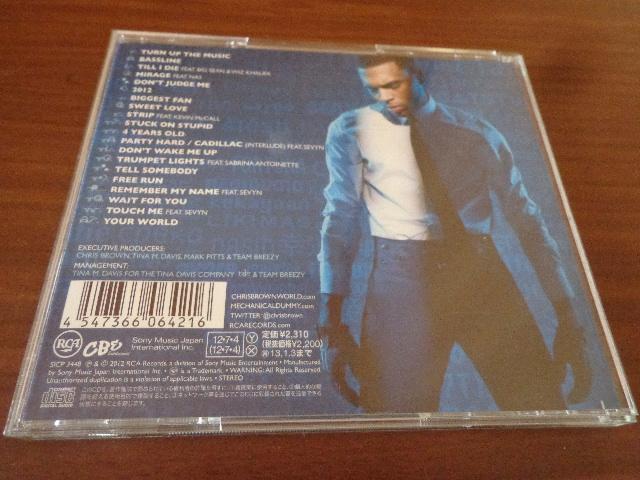 CD  CHRIS BROWNuFORTUNEv CDABlu-rayADVD 2ő180~  CD/DVD/rfI 
