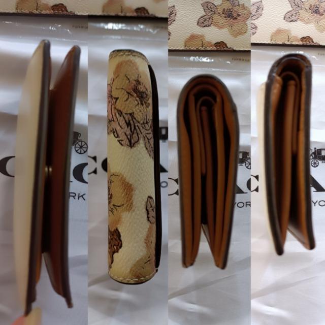 COACH★2つ折り財布★柔らかレザー持ち心地良し★素敵な花柄★美品★コーチ★送料無料★ < ブランド COACH★2つ折り財布★柔らかレザー持ち心地良し★素敵な花柄★美品★コーチ★送料無料★ < ブランドの