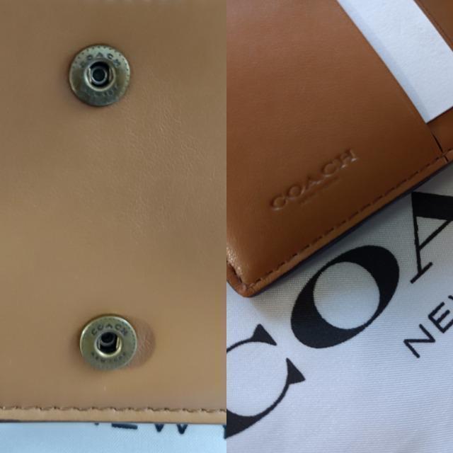 COACH★2つ折り財布★柔らかレザー持ち心地良し★素敵な花柄★美品★コーチ★送料無料★ < ブランド COACH★2つ折り財布★柔らかレザー持ち心地良し★素敵な花柄★美品★コーチ★送料無料★ < ブランドの
