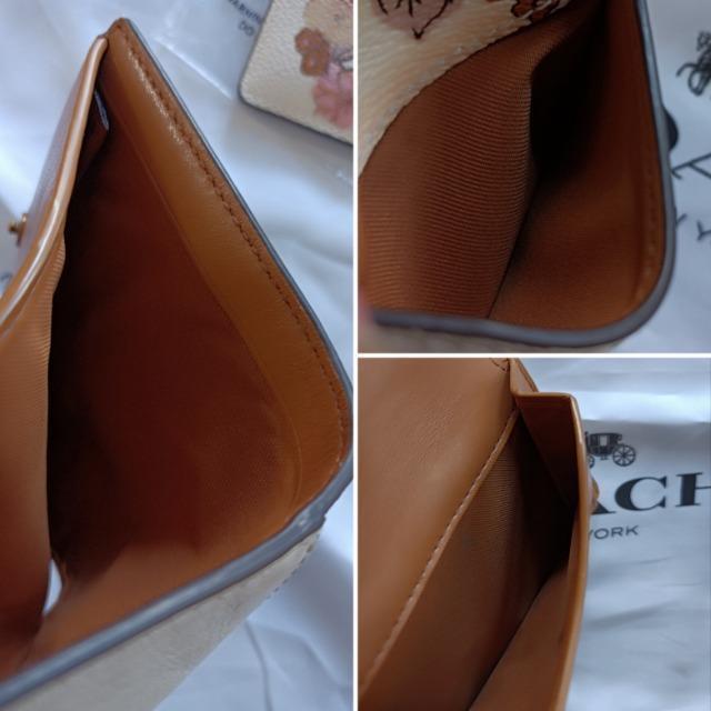 COACH★2つ折り財布★柔らかレザー持ち心地良し★素敵な花柄★美品★コーチ★送料無料★ < ブランド COACH★2つ折り財布★柔らかレザー持ち心地良し★素敵な花柄★美品★コーチ★送料無料★ < ブランドの