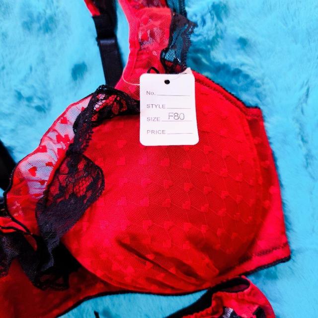 激エロッ。。F80×L。。透けハートレースフリルブラジャー&ショーツセット。。大きいサイズグラマー。。派手 < 女性ファッション  激エロッ。。F80×L。。透けハートレースフリルブラジャー&ショーツセット。。大きいサイズグラマー。。派手 < 女性ファッションの