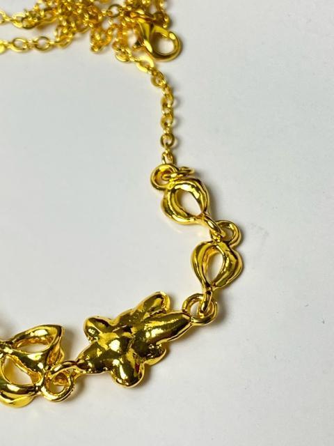 【美品】ゴールド フラワー ネックレス 花 華やか 金色 ゴージャス パーティー 鉄製上品 エレガント ネックレス 花柄 9.3g < 女性ファッション 【美品】ゴールド フラワー ネックレス 花 華やか 金色 ゴージャス パーティー 鉄製上品 エレガント ネックレス 花柄 9.3g < 女性ファッションの