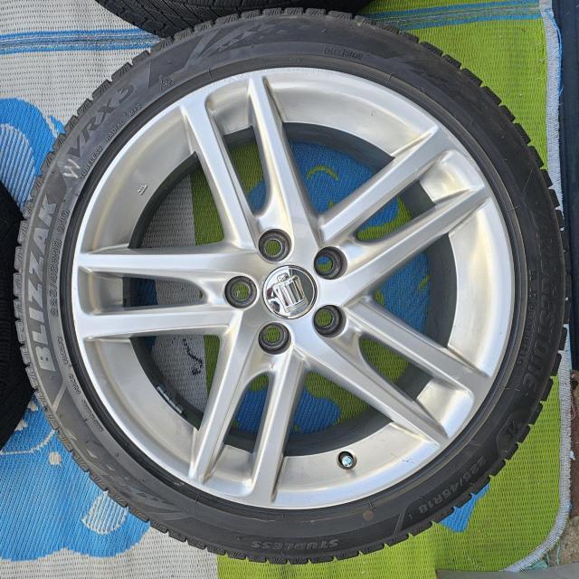 TOYOTA ���� 200�n �N���E�� �A�X���[�g���18�C���` 8J +45 5��PCD114.3�X�^�b�h���X�^�C���t��4�{ �� ������/�o�C�N