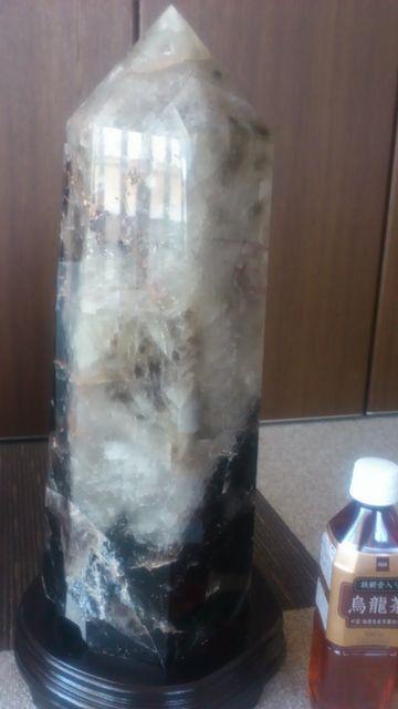 約16キロ!どでか大きい!黒水晶六角柱!虹あり! < インテリア/ライフ  約16キロ!どでか大きい!黒水晶六角柱!虹あり! < インテリア/ライフの
