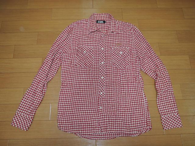 ヒステリックグラマーHYSTERIC GLAMOURチェックネルシャツL赤系 < ブランド  ヒステリックグラマーHYSTERIC GLAMOURチェックネルシャツL赤系  < ブランドの