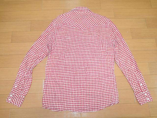 ヒステリックグラマーHYSTERIC GLAMOURチェックネルシャツL赤系 < ブランド  ヒステリックグラマーHYSTERIC GLAMOURチェックネルシャツL赤系 < ブランドの