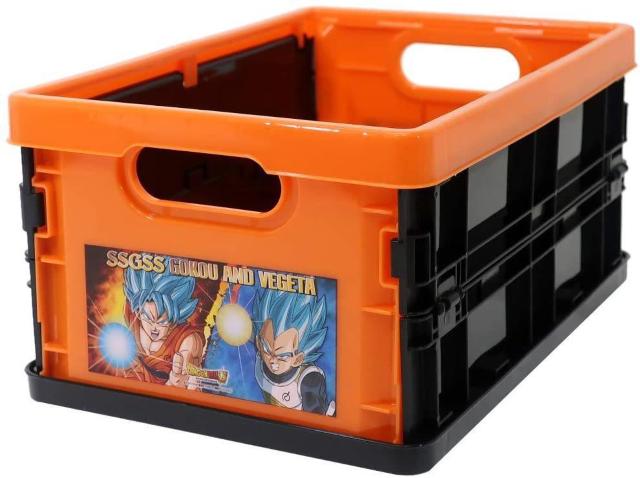 ドラゴンボール超 折りたたみ収納コンテナBOX 孫悟空&ベジータ < アニメ/コミック/キャラクター  ドラゴンボール超 折りたたみ収納コンテナBOX 孫悟空&ベジータ < アニメ/コミック/キャラクターの