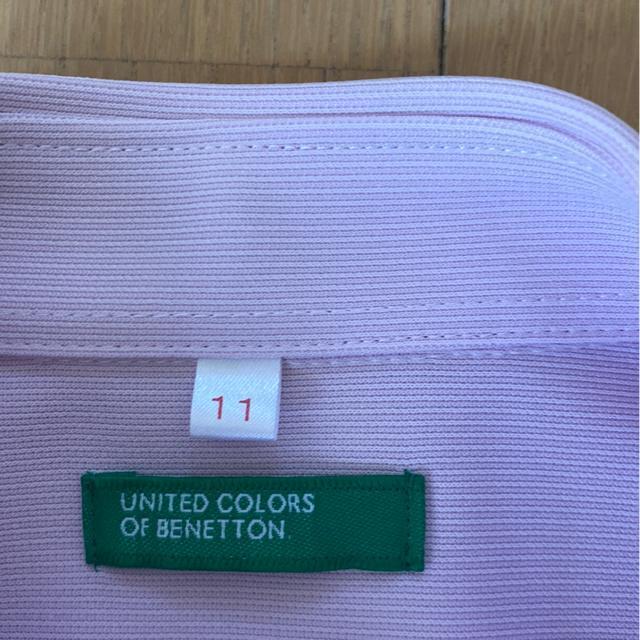 大阪高校ブラウス/制服コスプレ/新品未使用/ベネトン/サイズ11号(M)ピンク半袖シャツ < 女性ファッション  大阪高校ブラウス/制服コスプレ/新品未使用/ベネトン/サイズ11号(M)ピンク半袖シャツ < 女性ファッションの