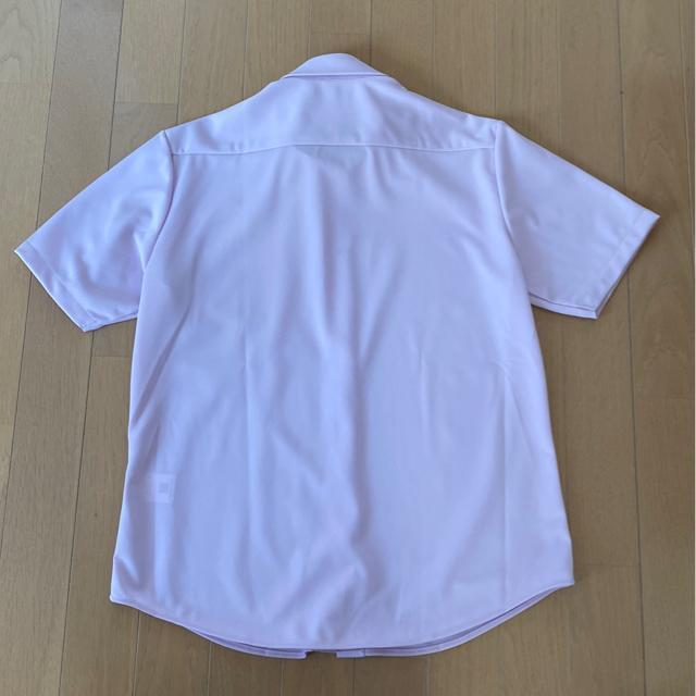 大阪高校ブラウス/制服コスプレ/新品未使用/ベネトン/サイズ11号(M)ピンク半袖シャツ < 女性ファッション  大阪高校ブラウス/制服コスプレ/新品未使用/ベネトン/サイズ11号(M)ピンク半袖シャツ < 女性ファッションの