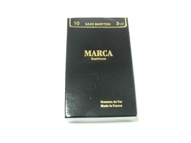 MARCA バリトンサックス用リード・3-1/2・フランス製・10枚セット・未使用品 < ホビー  MARCA バリトンサックス用リード・3-1/2・フランス製・10枚セット・未使用品  < ホビーの