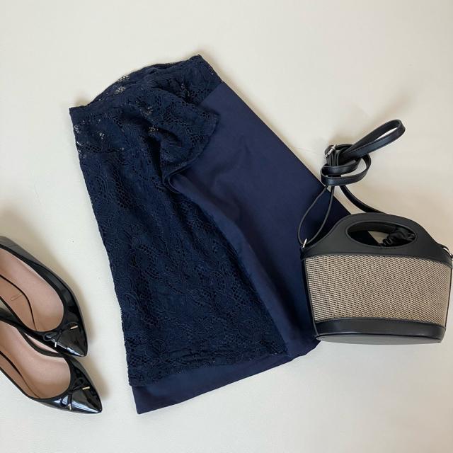 ◆アバハウス◆前後2wayレース半袖ブラウス◆カットソー◆ネイビー濃紺◆S < ブランド  ◆アバハウス◆前後2wayレース半袖ブラウス◆カットソー◆ネイビー濃紺◆S < ブランドの