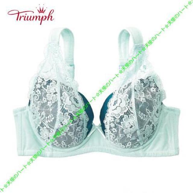 【送料無料】新品 トリンプ4/5カップブラレットデザインブラジャー D80 ミント < 女性ファッション 【送料無料】新品 トリンプ4/5カップブラレットデザインブラジャー D80 ミント < 女性ファッションの
