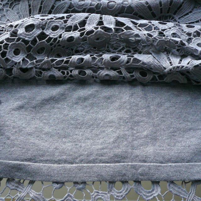 �V�i �Ԗ͗l �N���V�F �j�b�g �`���j�b�N �����s�[�X �O���[ �~ �t �{�g���l�b�N ���u�j�b�g ��i a080 ML �� �����t�@�b�V������ 