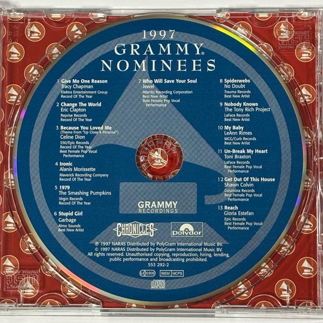 1997 Grammy Nominees collection < CD/DVD/ビデオ 1997 Grammy Nominees collection < CD/DVD/ビデオの
