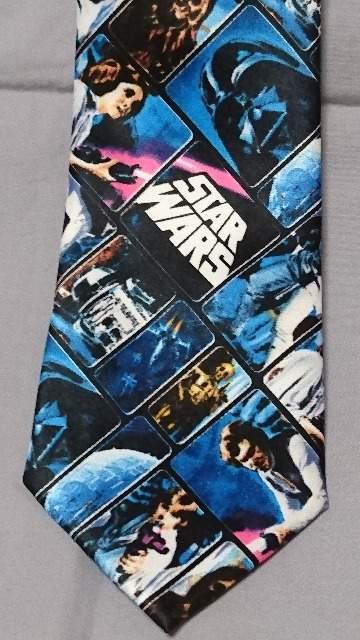 ☆スターウォーズ☆ネクタイ☆ブルー×ブラック系☆新品未使用☆ < アニメ/コミック/キャラクター  ☆スターウォーズ☆ネクタイ☆ブルー×ブラック系☆新品未使用☆ < アニメ/コミック/キャラクターの