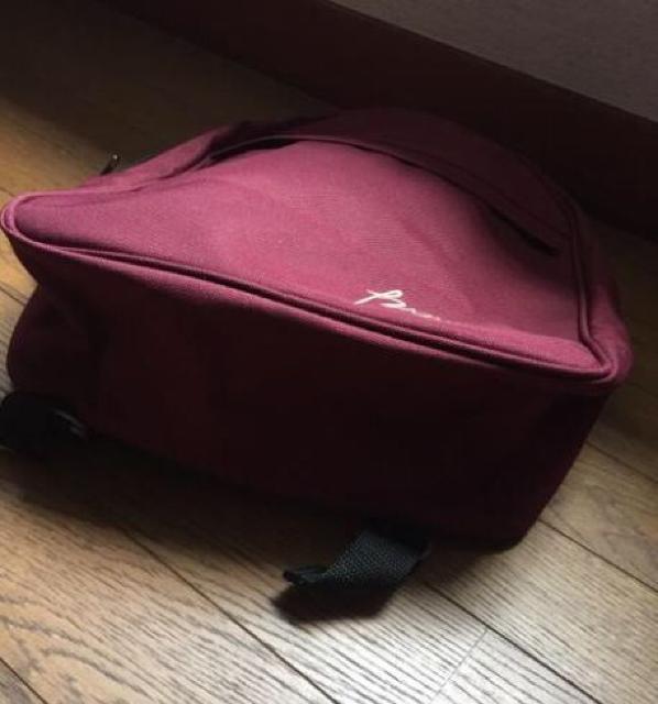 ワインレッド シンプルリュック 男女兼用 < 女性ファッション  ワインレッド シンプルリュック 男女兼用 < 女性ファッションの