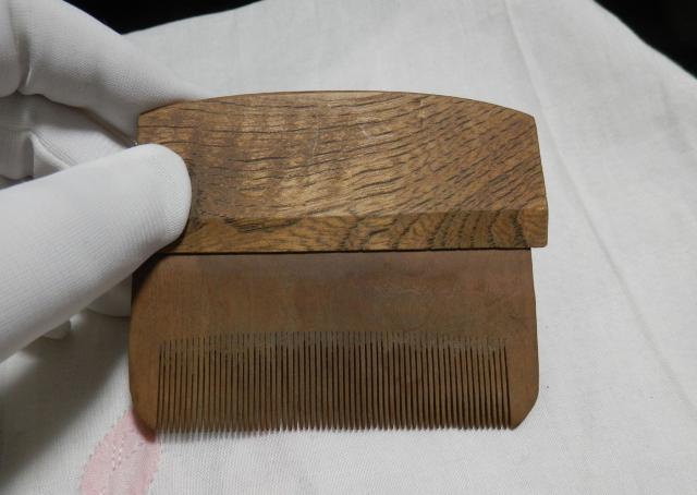 ■■即決■■つげの櫛、珍しい両面作り、セミアンティーク! < 女性ファッション  ■■即決■■つげの櫛、珍しい両面作り、セミアンティーク!  < 女性ファッションの