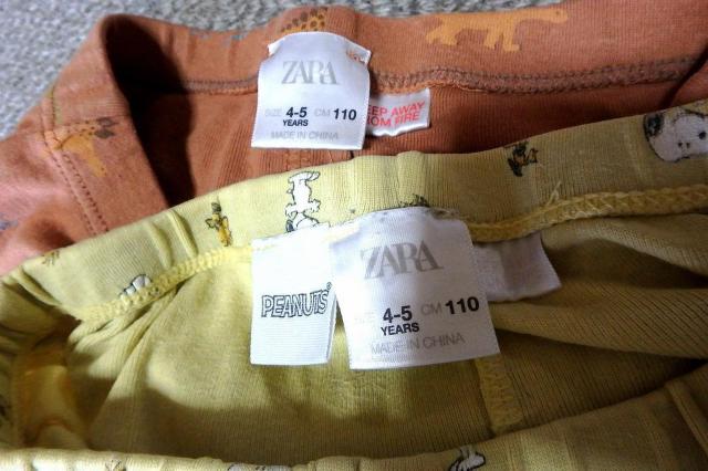 ◆zara ザラ 子供 キッズ スパッツ タイツ 2個セット 4-5才 4-5years110cm 中古品 < キッズ/ベビー  ◆zara ザラ 子供 キッズ スパッツ タイツ 2個セット 4-5才 4-5years110cm 中古品 < キッズ/ベビーの