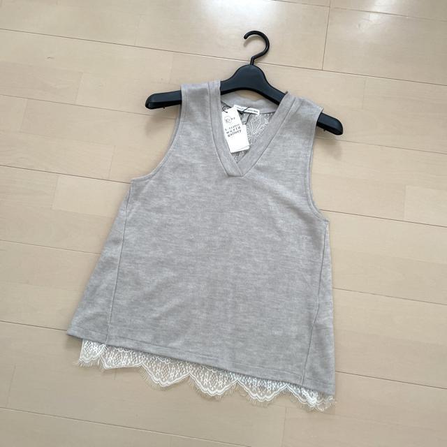 新品 E hyphen world gallery バックレースNS プルオーバー トップス ベスト < ブランド  新品 E hyphen world gallery バックレースNS プルオーバー トップス ベスト  < ブランドの