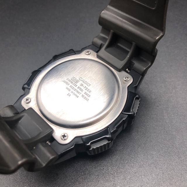 即決 CASIO カシオ デジタル 腕時計 W-735H < ブランド  即決 CASIO カシオ デジタル 腕時計 W-735H < ブランドの