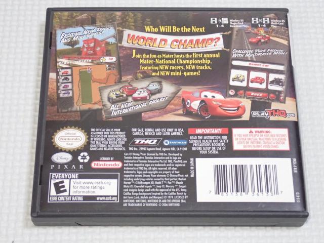 DS★DISNEY CARS MATER NATIONAL 海外版 北米版 < ゲーム本体/ソフト  DS★DISNEY CARS MATER NATIONAL 海外版 北米版 < ゲーム本体/ソフトの