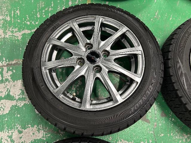 0110128)中古国産スタッドレスタイヤダンロップウィンターマックス4本ガンメタアルミホイール軽自動車155/65R14送料無料 < 自動車/バイク 0110128)中古国産スタッドレスタイヤダンロップウィンターマックス4本ガンメタアルミホイール軽自動車155/65R14送料無料 < 自動車/バイク