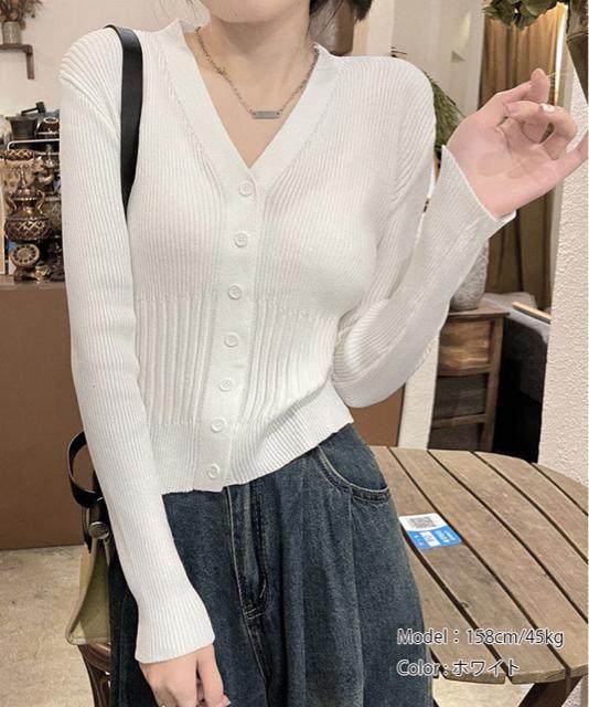 送料無料 新品 カーディガン vネック レディース韓国風 < 女性ファッション  送料無料 新品 カーディガン vネック レディース韓国風 < 女性ファッションの