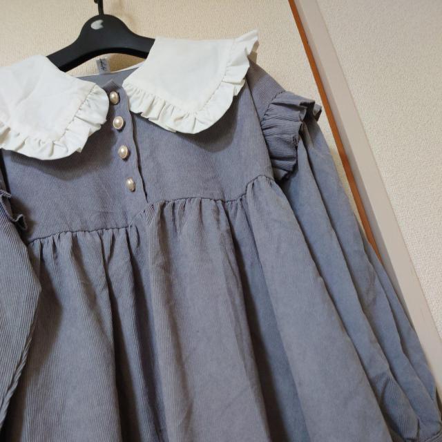 量産型フリルが可愛いふわふわワンピ?フリーサイズ < 女性ファッション  量産型フリルが可愛いふわふわワンピ?フリーサイズ < 女性ファッションの