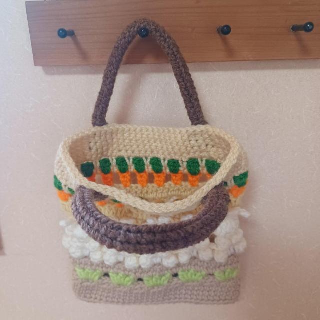 ☆Hand made☆  うさぎさんのバッグ*巾着袋*にんじん < ペット/手芸/園芸  ☆Hand made☆  うさぎさんのバッグ*巾着袋*にんじん < ペット/手芸/園芸の