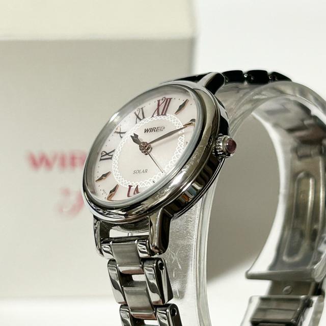 ���i SEIKO �Z�C�R�[ WIRED V117-KBY0 SS �\�[���[ 5�C���h�� �r���v ���f�B�[�X �V���o�[ ����m�F�ς� �� �u�����h�� 